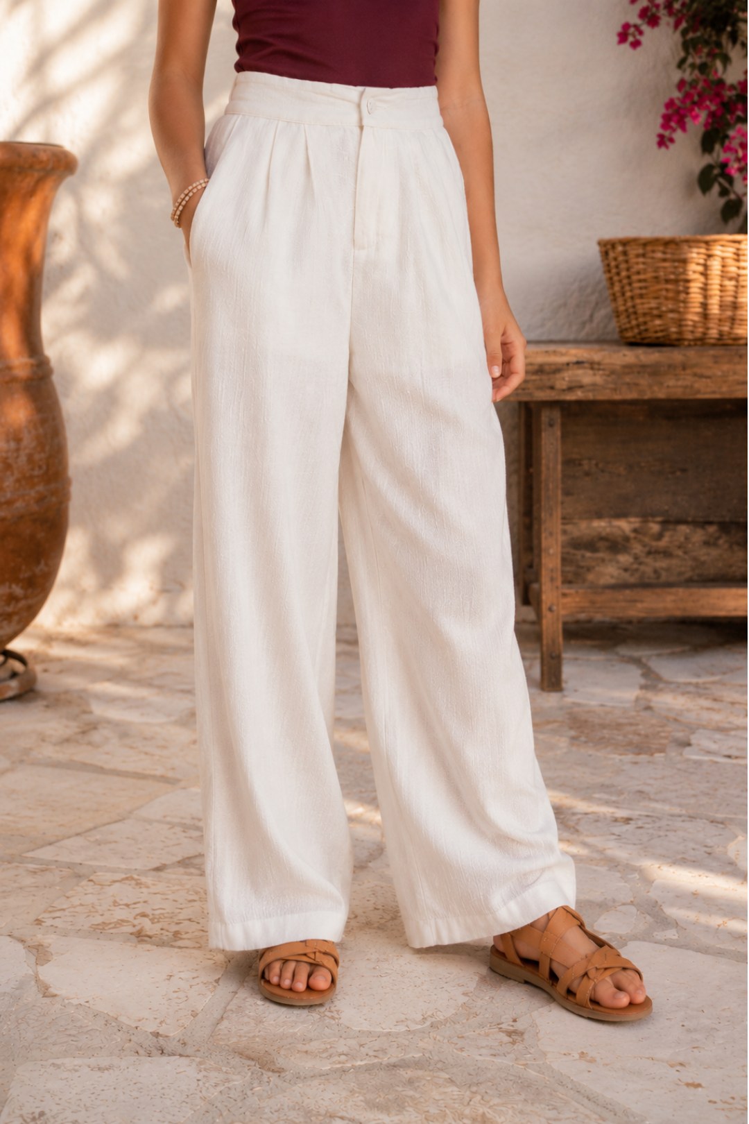 PANTALÓN PARA NIÑA - PALAZZO MARIANA