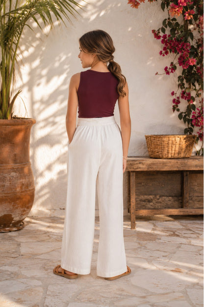 PANTALÓN PARA NIÑA - PALAZZO MARIANA