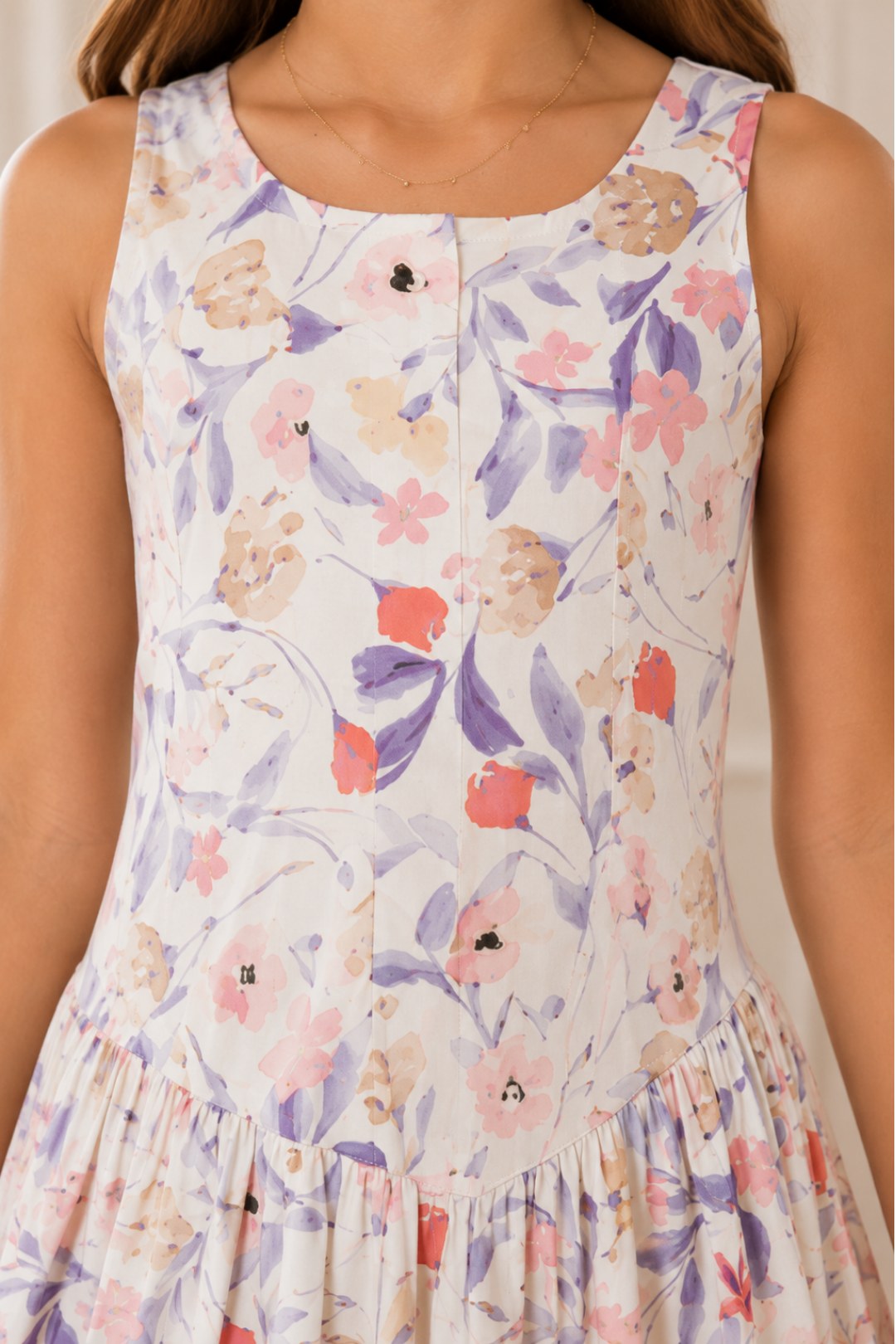 VESTIDO LARGO PARA NIÑA - DAKOTA