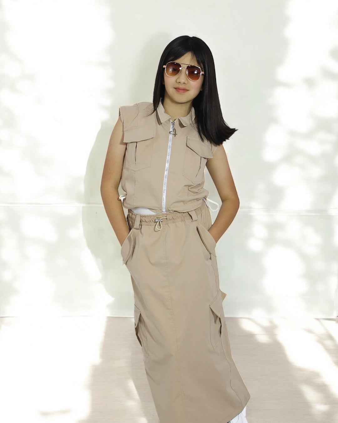 CONJUNTO FALDA CARGO