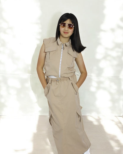 CONJUNTO FALDA CARGO