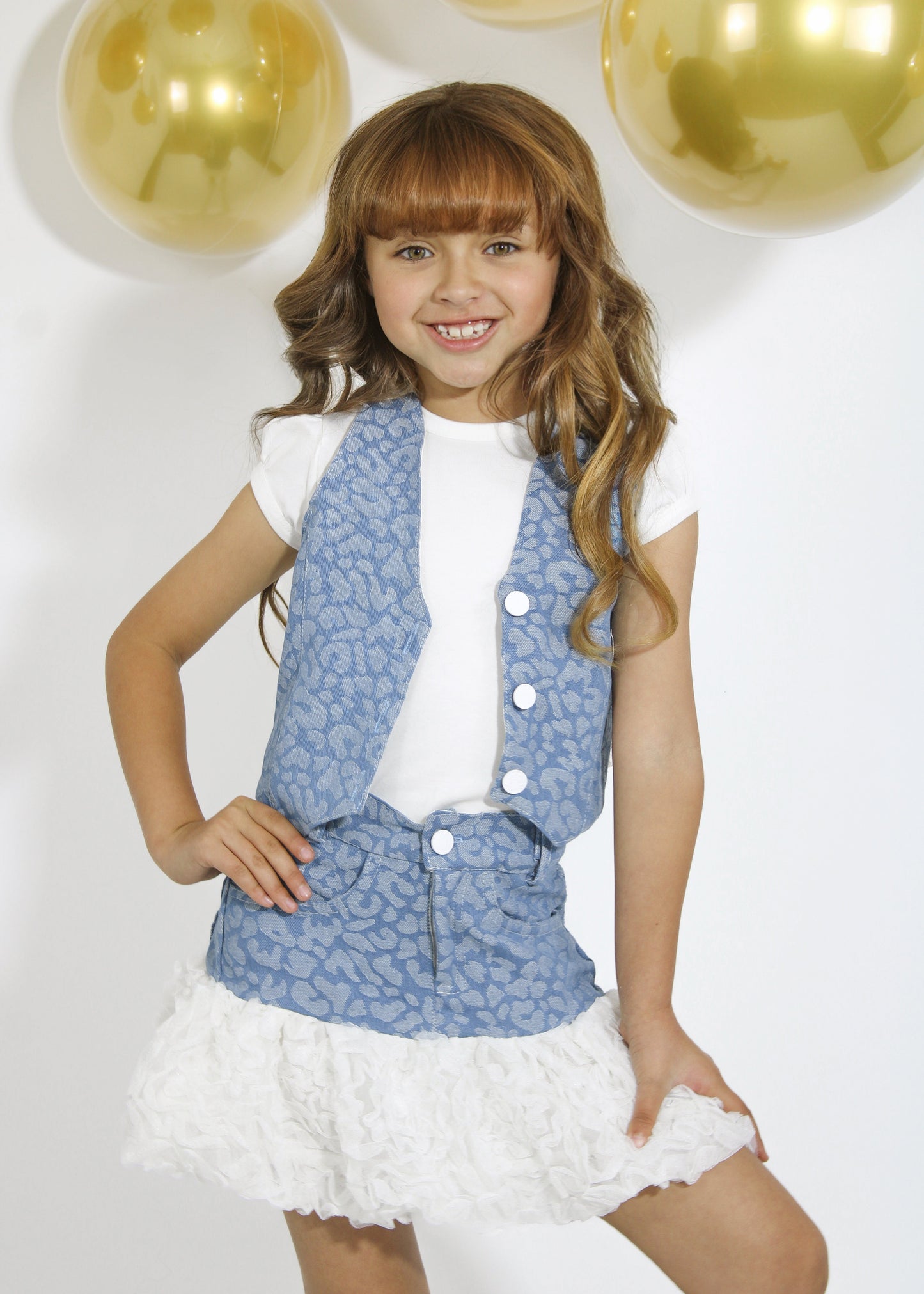 CONJUNTO FALDA PARA NIÑA - SABRINA