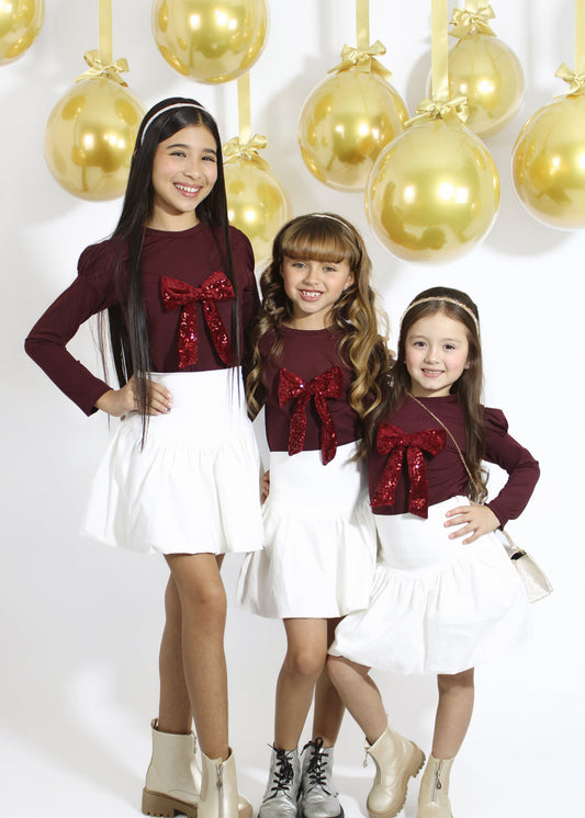 BUZO PARA NIÑA- MOÑO