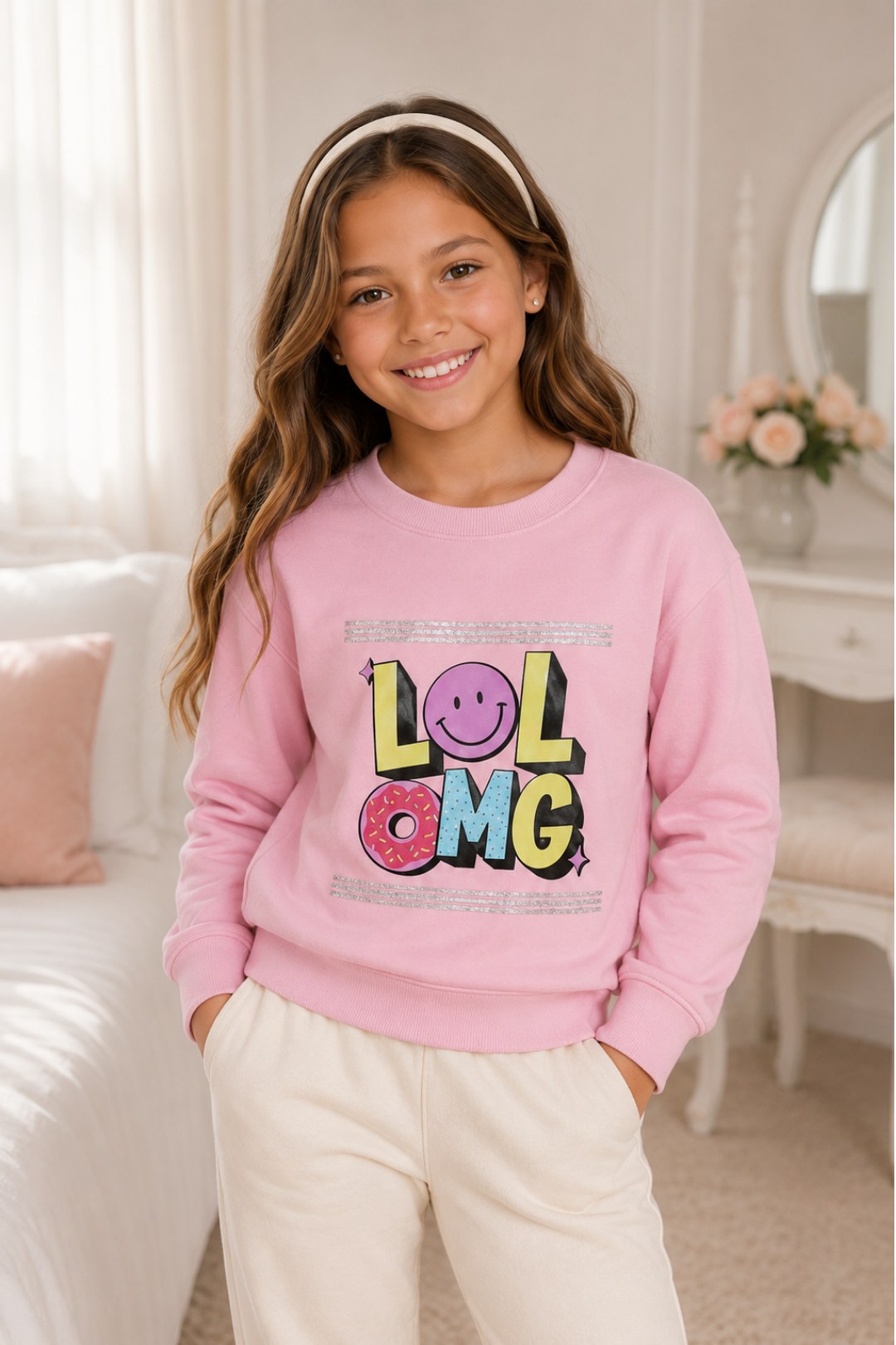 BUZO PARA NIÑA - LOL