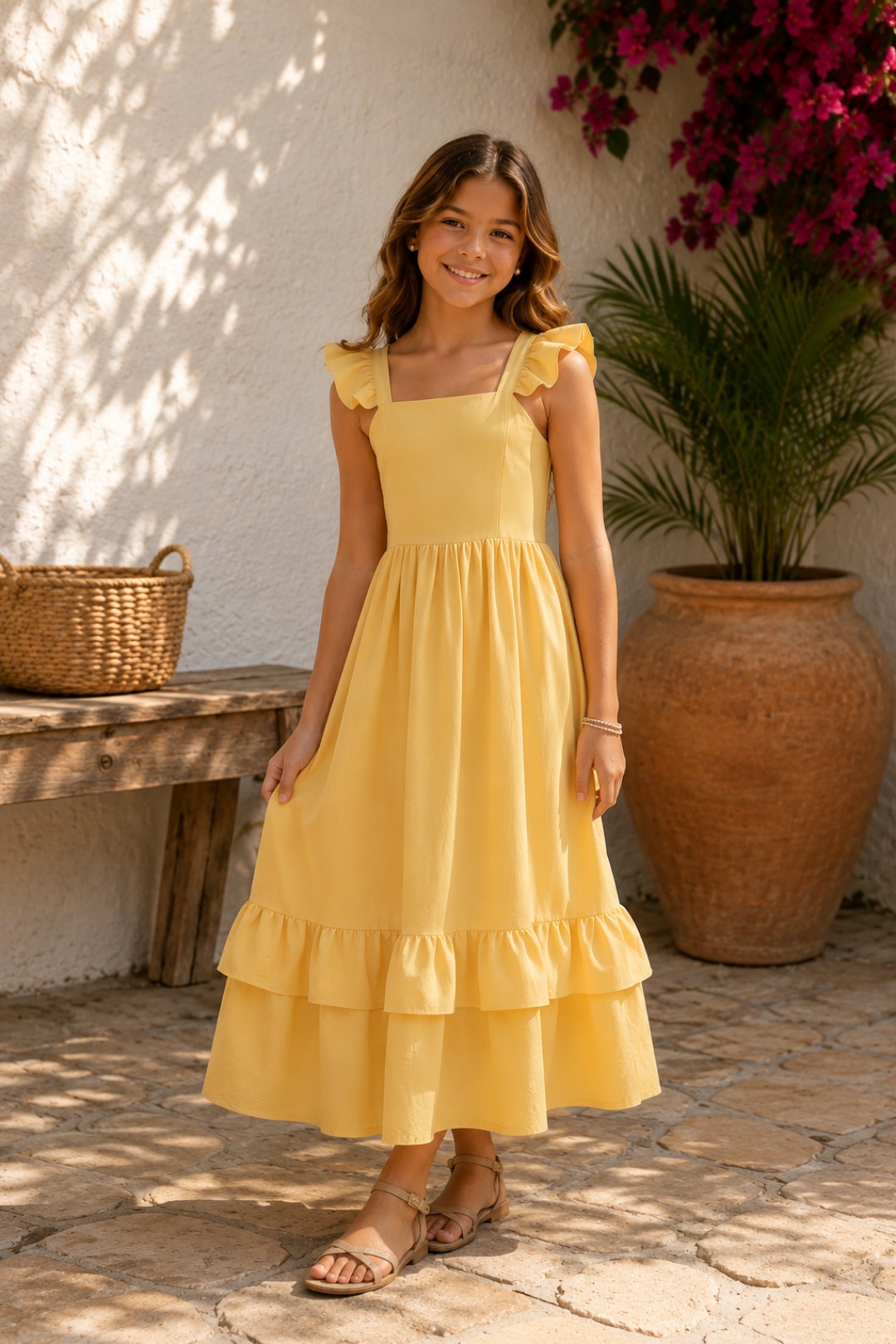 VESTIDO LARGO PARA NIÑA - KATTY