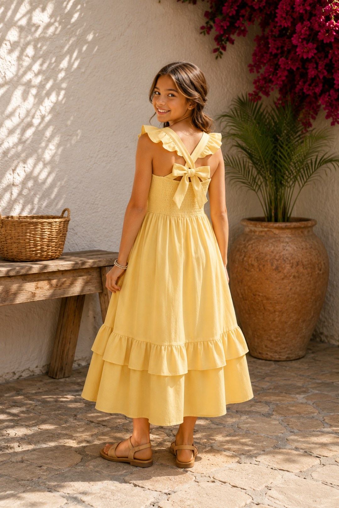 VESTIDO LARGO PARA NIÑA - KATTY
