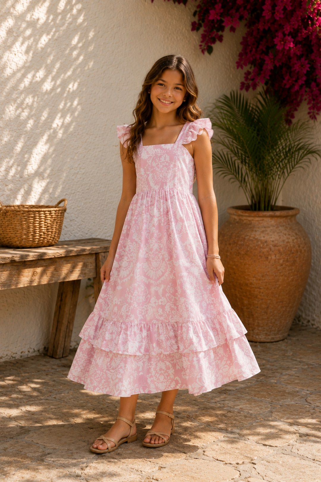 VESTIDO LARGO PARA NIÑA - KELLY