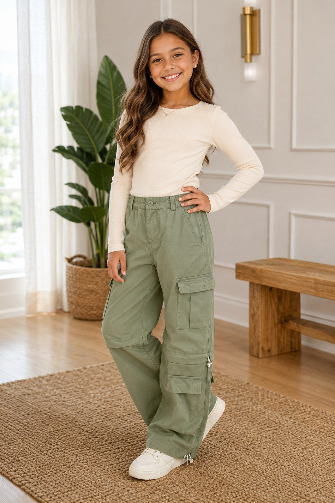 CARGO PARA NIÑA - CATALINA VERDE