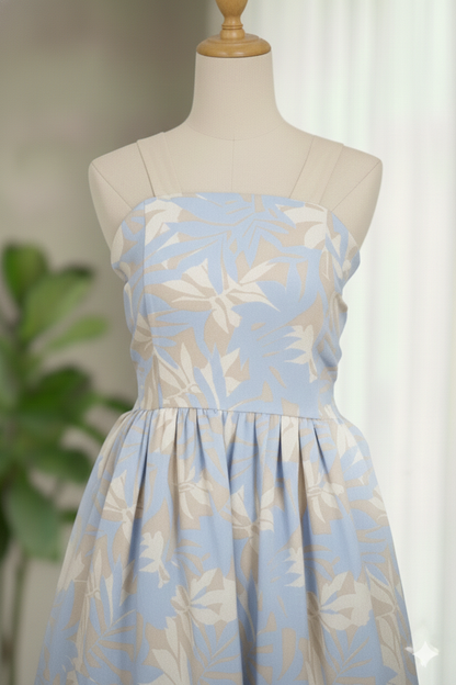 VESTIDO PARA NIÑA- LONDRES AZUL