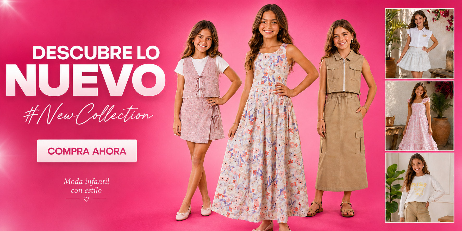 Nueva colección de ropa para niña By Camila Boutique