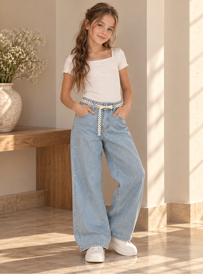 PANTALÓN PARA NIÑA - PAULINA Azul