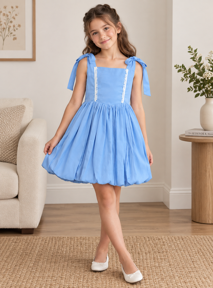 VESTIDO PARA NIÑA - MELANIE AZUL