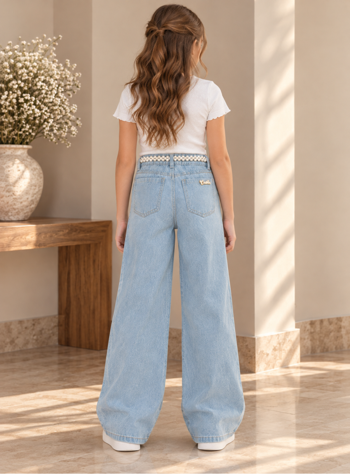 PANTALÓN PARA NIÑA - PAULINA Azul