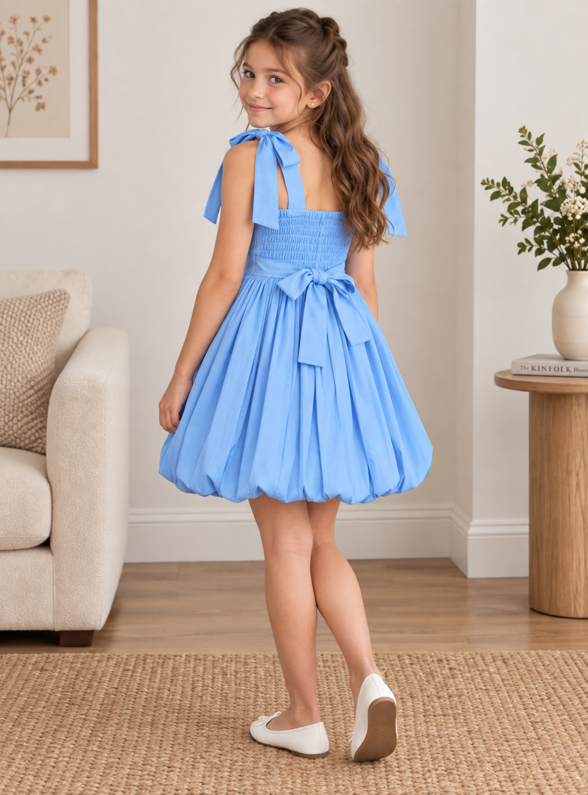 VESTIDO PARA NIÑA - MELANIE AZUL