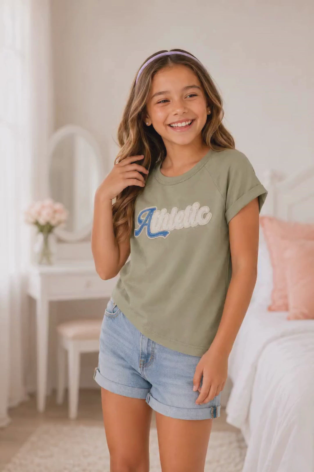 CAMISETA PARA NIÑA - ATHLETIC