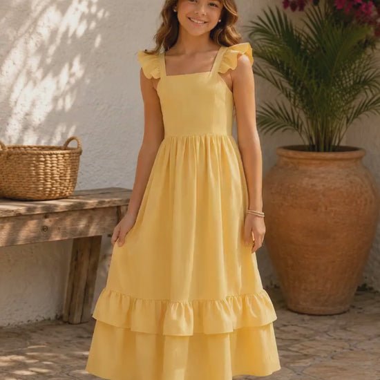 VESTIDO LARGO PARA NIÑA - KATTY