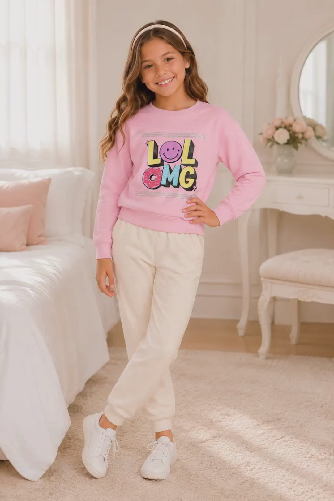 BUZO PARA NIÑA - LOL