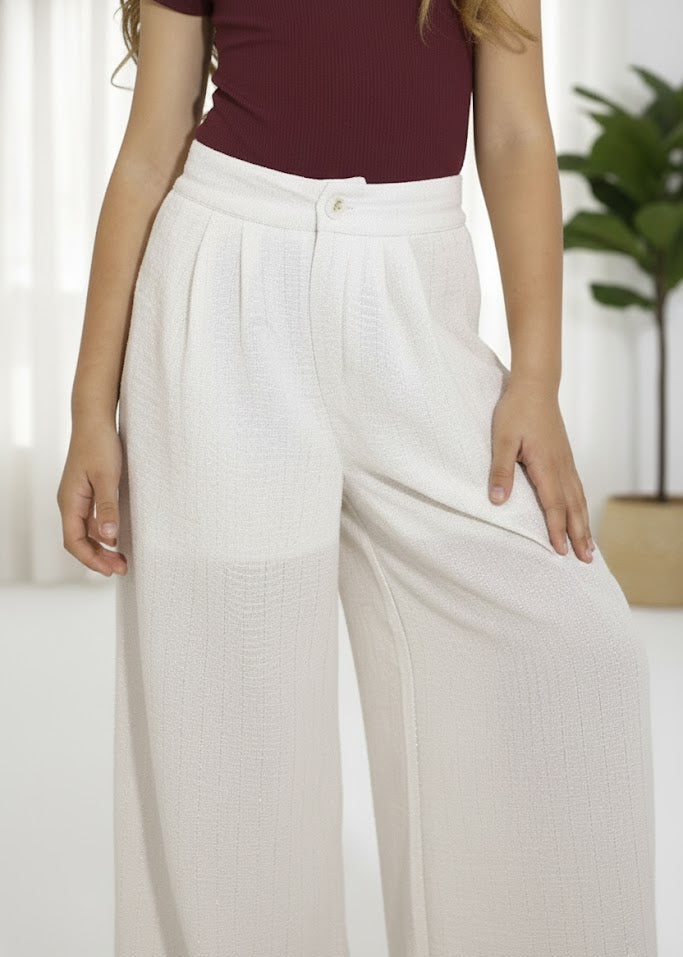 PANTALÓN PALAZZO PARA NIÑA- MARIANA