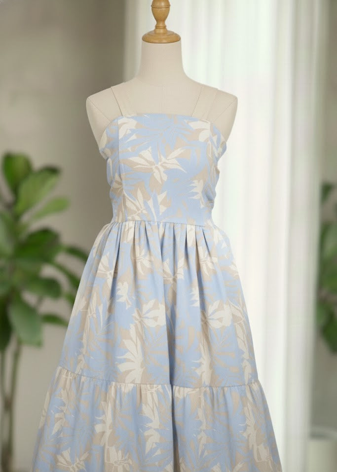 VESTIDO PARA NIÑA- LONDRES AZUL
